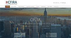 Desktop Screenshot of cfira.org