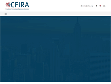 Tablet Screenshot of cfira.org